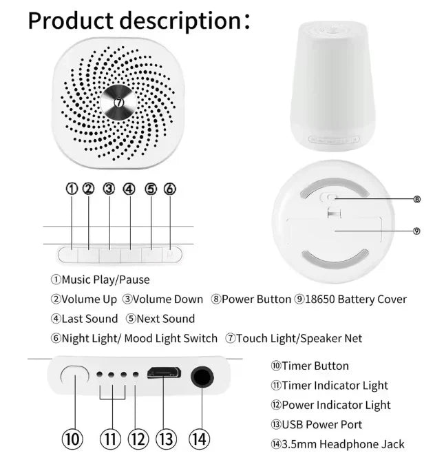 Homiar™ Sleep Machine